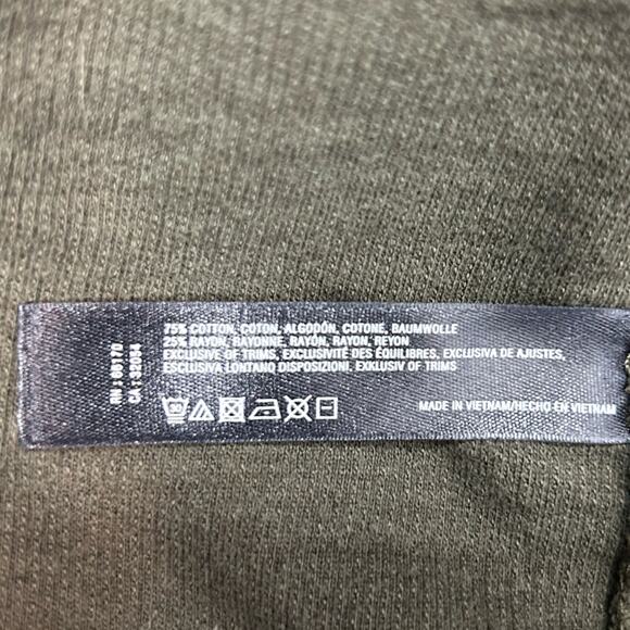 Anthropologie Saturday Sunday Olive Green Cowl Neck Babydoll Dress – Medium - Picture 11 of 13